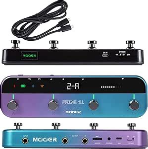 Amazon Mooer Prime Stomp S Intelligent Guitar Multi Effects Pedal