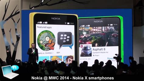 Nokia Mwc 2014 Nokia X Nokia X Nokia Xl Android Asha 220 And