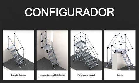 Configurador Plataformas Jormax F Brica De Escadas E Escadotes