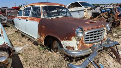 Junkyard Gem 1955 Hudson Rambler Custom Cross Country Autoblog