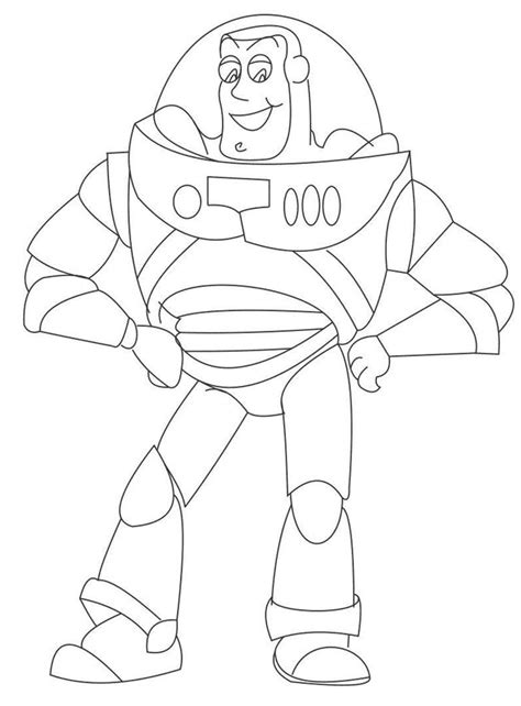 Toy Story Buzz Lightyear Coloring Page Free Printable Coloring Pages