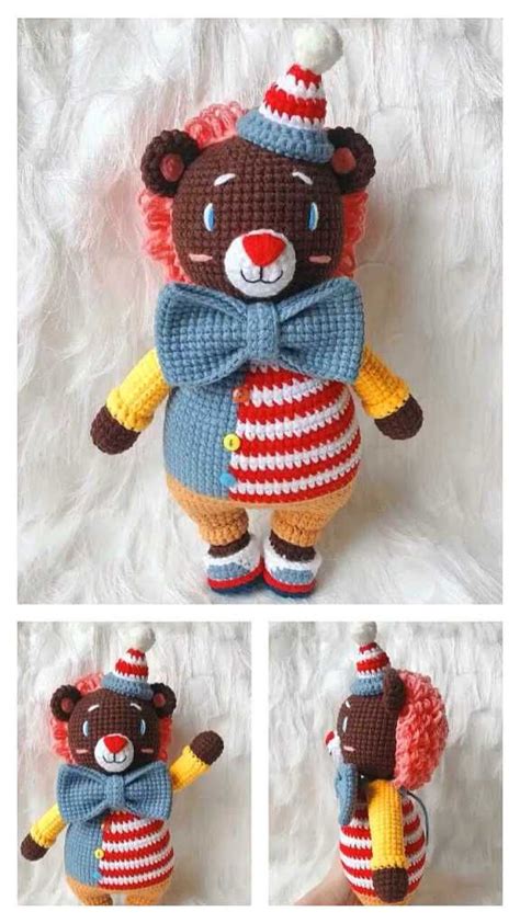 Amigurumi Cute Clown Free Crochet Pattern Artofit