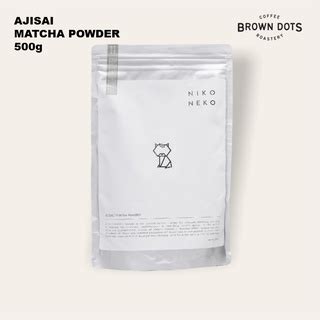 Niko Neko Yuri Ajisai Matcha Powder G Halal Certified Shopee