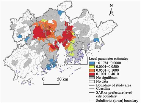 Identifying Spatial Heterogeneity In The Effects Of High Tech Firm