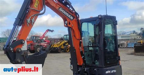 Doosan Dx Z Mini Ekskavatoriai M A