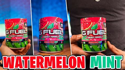 Watermelon Mint Gfuel Flavor Review Youtube