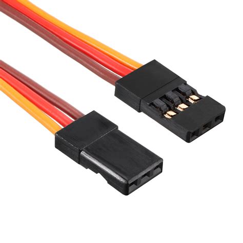 Pcs Cm Pin Male To Male Servo Extension Cable Cord Connectors