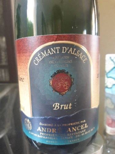 Andr Ancel Cr Mant D Alsace Brut Vivino Australia