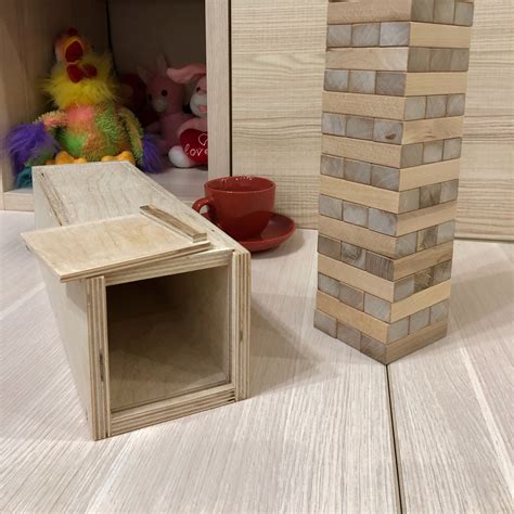 Jenga Board Game купить в интернет магазине Ярмарка Мастеров по цене