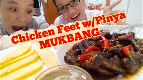 Chicken Feet Mukbang Youtube