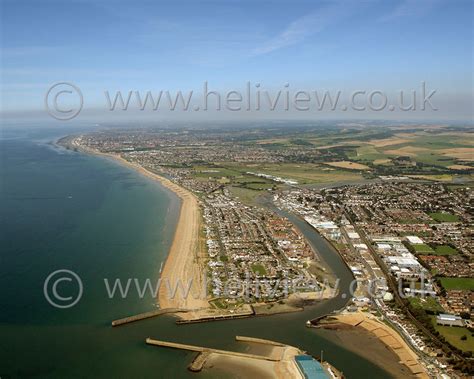 Aerial View Of Shoreham By Sea By Heliview Aerial Photography