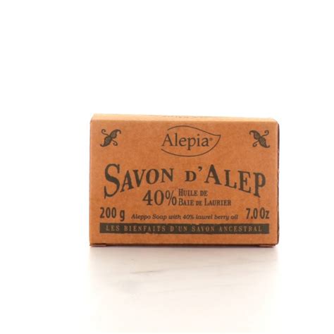 Savon D Alep Authentique Baie De Laurier 40 Alepia