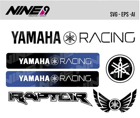 Yamaha Logo Vector SVG Eps Ai Vinyl Cutter Plotter Yamaha Racing