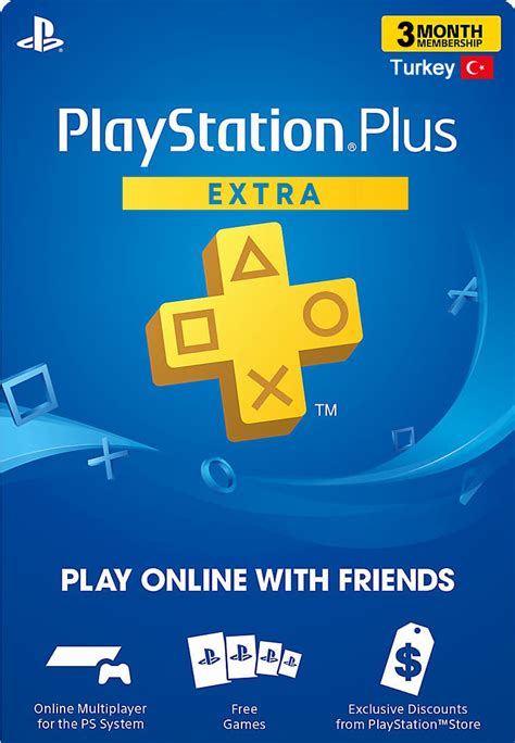 Купите Playstation Store Турция: 3-месячная подписка PlayStation Plus ...
