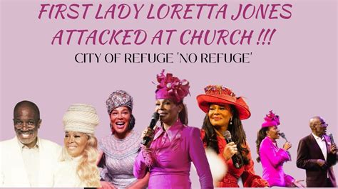 First Lady Loretta Jones Knocked Out By Crazy Parishioner City Of