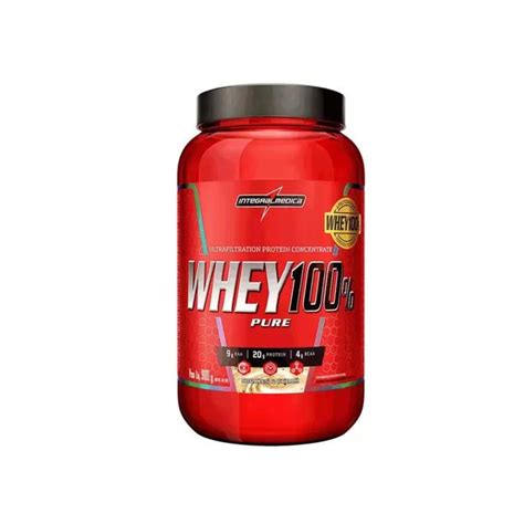 Whey Protein Integral Médica 100 Pure Cookies Andcream 907g Whey