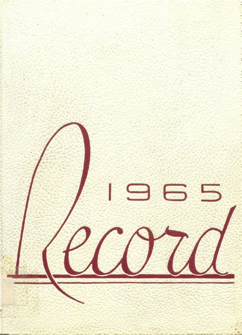 1965 yearbook from Littleton High School from Littleton, New Hampshire ...