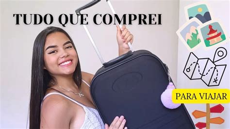 Comprinhas Para A Viagem Youtube