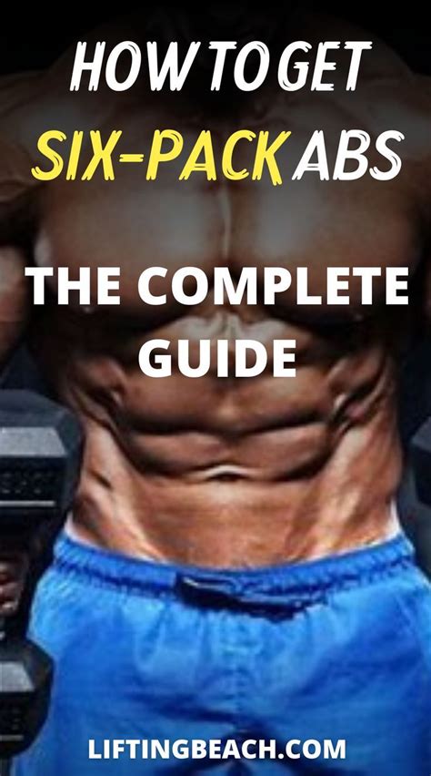 Full Guide For Training And Eating To Get Sixpack As Fast As Possible