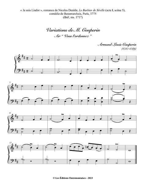 Francois Couperin Complete Keyboard Works Series O 3