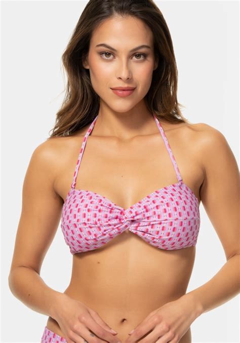 Top De Bikini Escote Bandeau De Mujer TEX Ofertas Carrefour Online