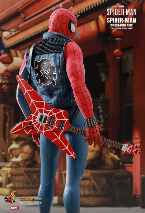 Spider Punk Aus Dem Videospiel Marvels Spider Man Von Hot Toys VGM