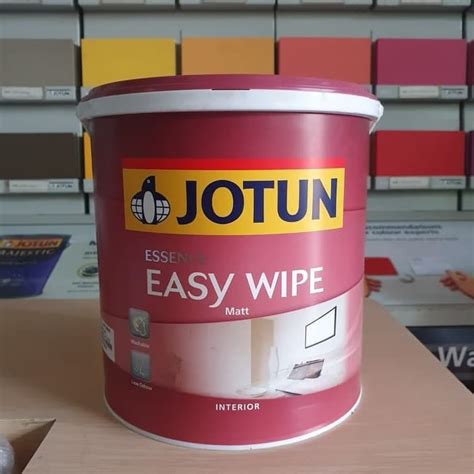 Jual Cat Tembok Interior Anti Noda JOTUN EASY WIPE Warna Putih 3 5L 5kg