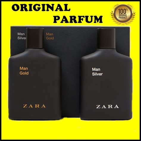 PARFUM PRIA ZARA MAN SILVER ZARA MAN GOLD ORIGINAL COWOK PARFUME MEN