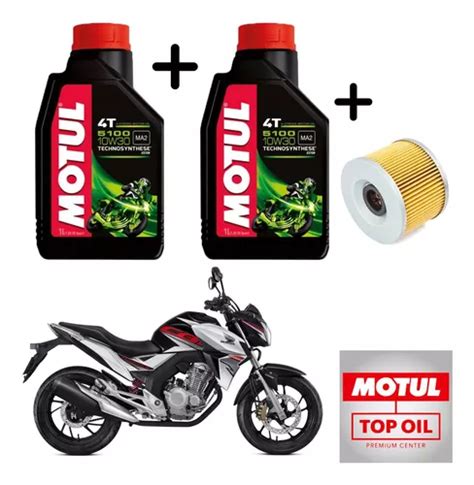 Kit Oleo Motul Cb Twister A W Motul