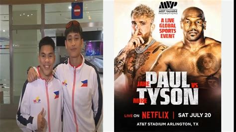 Carlo Paalam At Hergie Bacyadan Pasok Sa Paris Olympics L Tyson Vs Jake