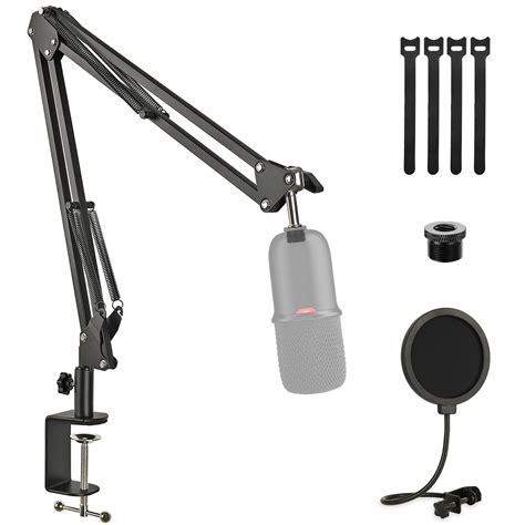 Buy Rigych HyperX SoloCast Boom Arm Stand With Pop Filter Adjustable