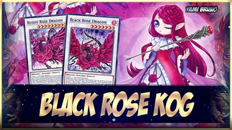 BLACK ROSE KOG FINALMENTE VERSÕES REI DO JOGOS DO DECK Yu Gi Oh