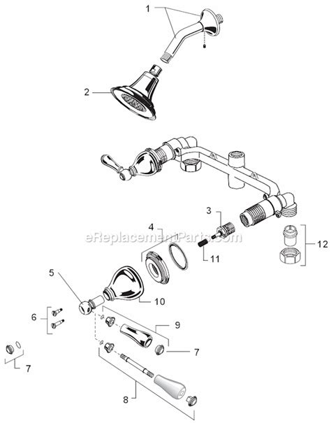 American Standard Parts List And Diagram Ereplacementparts