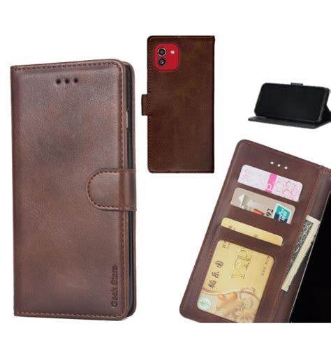 Samsung Galaxy A03 Case Executive Leather Wallet Case Online At Geek Store Nz Nz