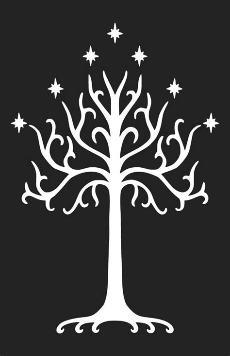 Unavailable Listing On Etsy Tree Of Gondor White Tree Of Gondor Gondor