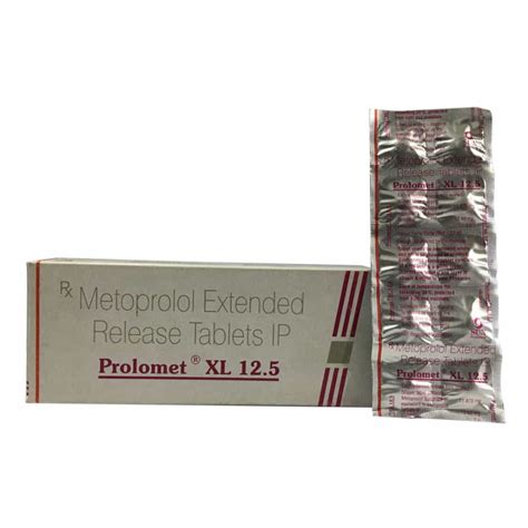 Prolomet Xl Tablet Metoprolol Succinate Packaging Type Box At Rs 37 5 Stripe In Nagpur