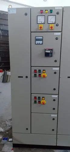 3 Phase Electric Mild Steel MCC Control Panel 380 440 V IP Rating