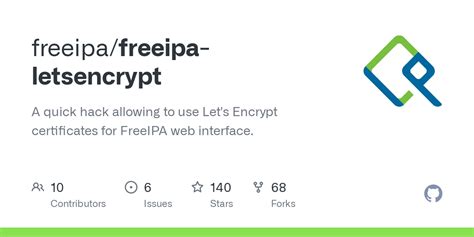 Github Freeipafreeipa Letsencrypt A Quick Hack Allowing To Use Let