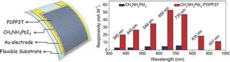 A Flexible Uvvisnir Photodetector Based On A Perovskiteconjugated