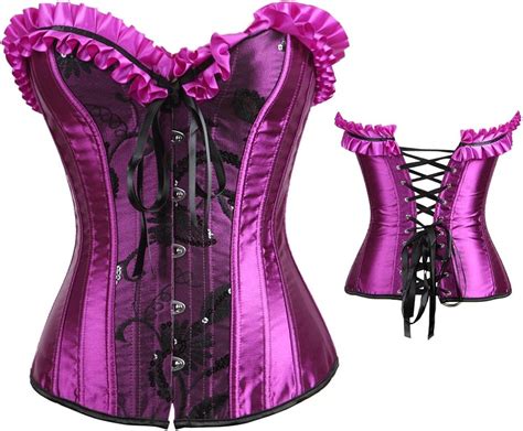 Jutrisujo Corsets For Women Basques Overbust Corset Lingerie Top Sexy