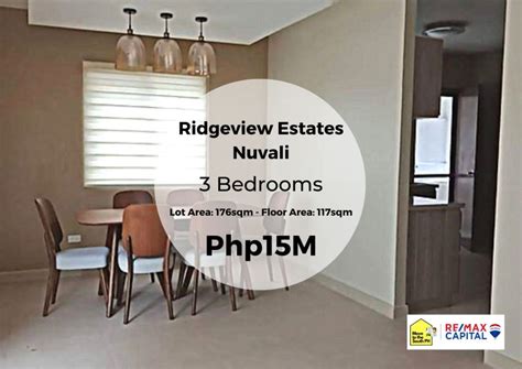 For Sale Br House In Ridgeview Estates Nuvali Php M Canlubang