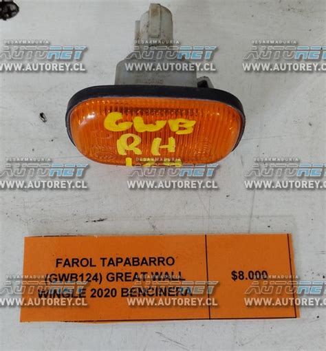 Farol Tapabarro Gwb Great Wall Wingle Bencinera Iva