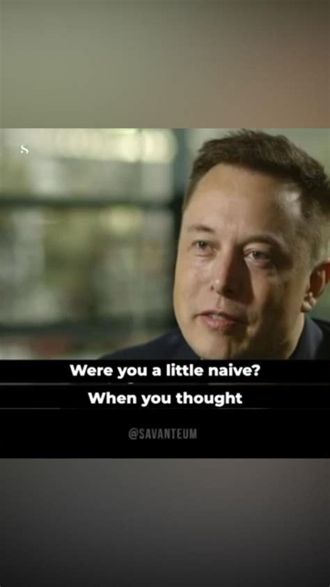 Elon Musk holds his tears | Naive, Thinking of you, Thoughts