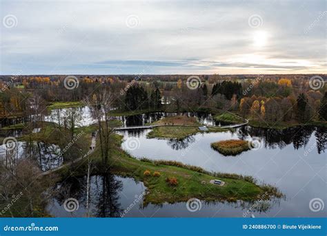 Kirkilai Lakes in the Evening As Seen from the Kirkilai Observation ...