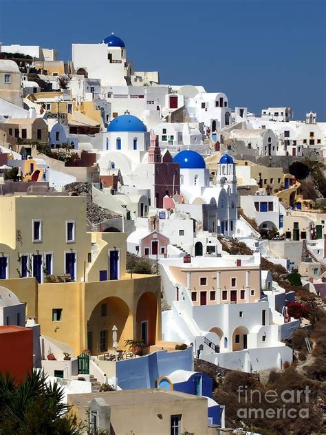 Oia Santorini island Photograph by Sophie Vigneault - Fine Art America