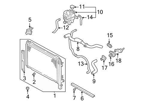 Mazda Radiator Hose Diagram Diagramwirings