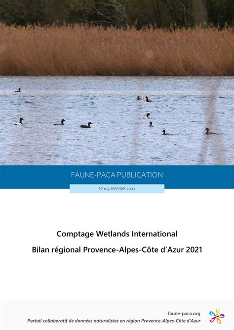 Faune Paca Publication N Comptage Wetlands International Bilan