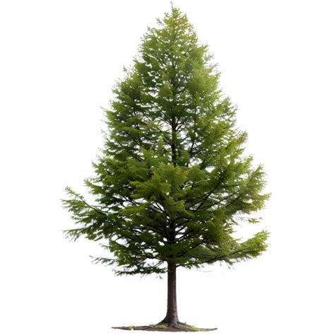 single pine tree transparent background  png