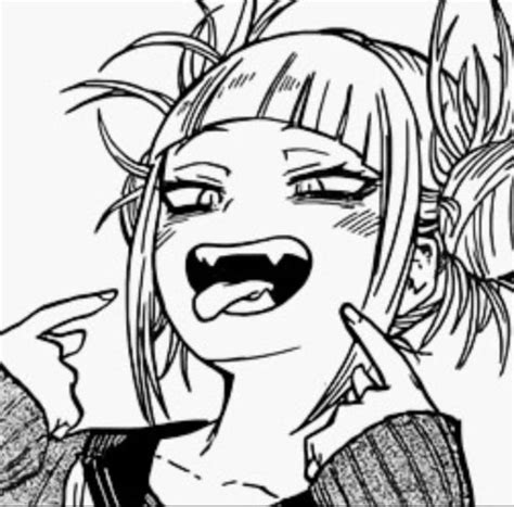 Himiko Toga Black And White Craftly