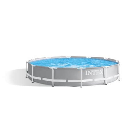 Intex Foot X Inch Prism Frame Round Above Ground Swimming Pool